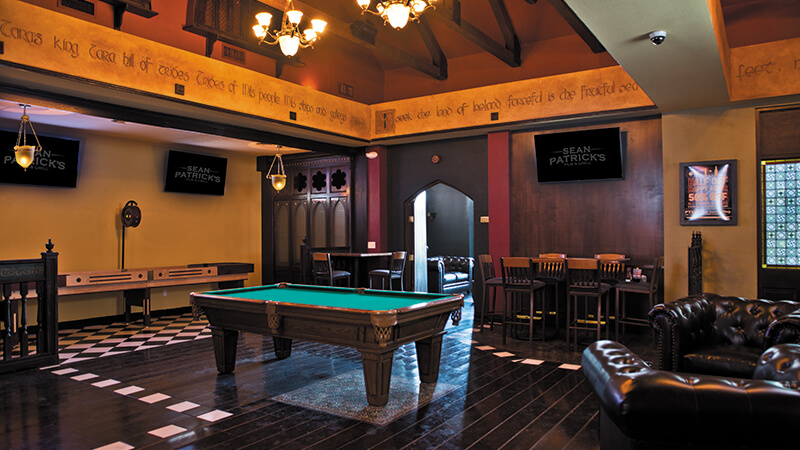 SEAN PATRICK’S Pool Table